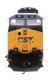 GE ES44AC Evolution Series GEVO - ESU Sound & DCC -- CSX 1869 (Chesapeake & Ohio Heritage), HO, WalthersMainline 20226
