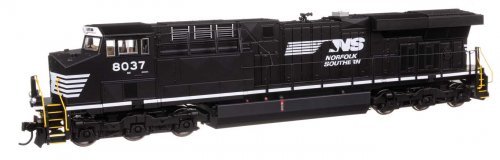 GE ES44AC Evolution Series GEVO - ESU Sound & DCC -- Norfolk Southern 8037, HO, WalthersMainline 20231