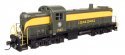 Alco RSC-2 - ESU(R) Sound and DCC -- Seaboard 1522, HO, WalthersMainline 20719