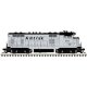 CF7 - Standard DC - Master Silver -- Amtrak 593 (silver, black), HO, Atlas Model Railroad Co. 10004944