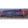 EMD SD40R - Standard DC - Executive Line -- Southern Pacific 7333 (gray, red), HO, Bowser Manufacturing Co. 25662