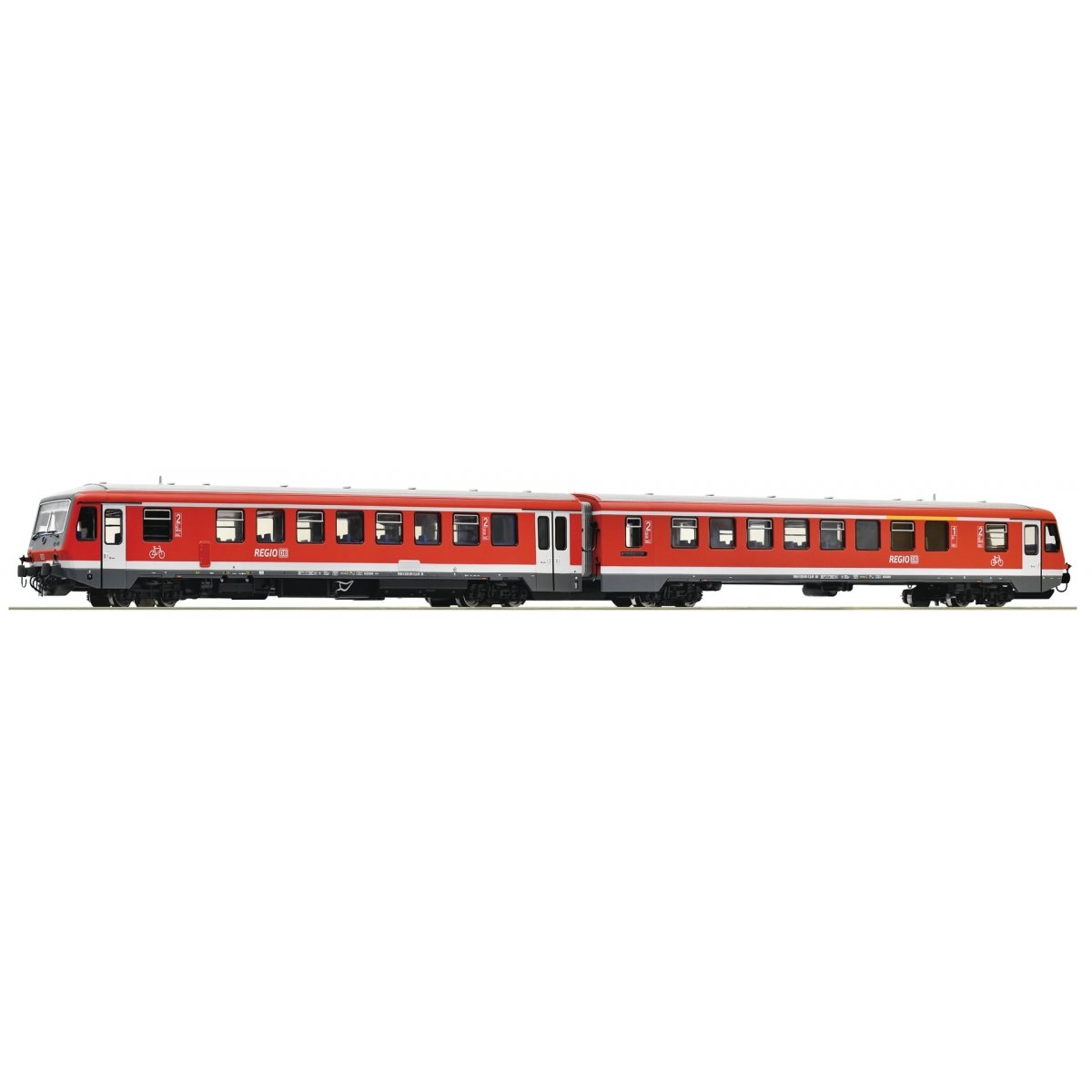 Diesel multiple unit -- Dieseltriebzug -- 628 601-6 - DB AG - HO - Roco Fleischmann 72078