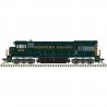 GE U23B - Standard DC - Master Silver -- Western Pacific 2259 (green, orange, Stepped WP on Nose), HO, Atlas Model Railroad Co. 