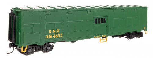C&O-Style Express Boxcar Troop Sleeper Conversion - Ready to Run -- Baltimore & Ohio 4633, HO, WalthersProto 10845