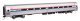 85′ Amfleet I 84-Seat Coach - Lighted - Ready To Run -- Amtrak(R) Phase III 21096, HO, WalthersProto 12215