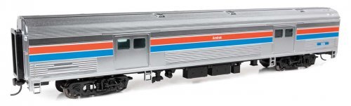 73′ Budd Baggage Car - Ready to Run -- Amtrak Phase II 1219, HO, WalthersProto 13073