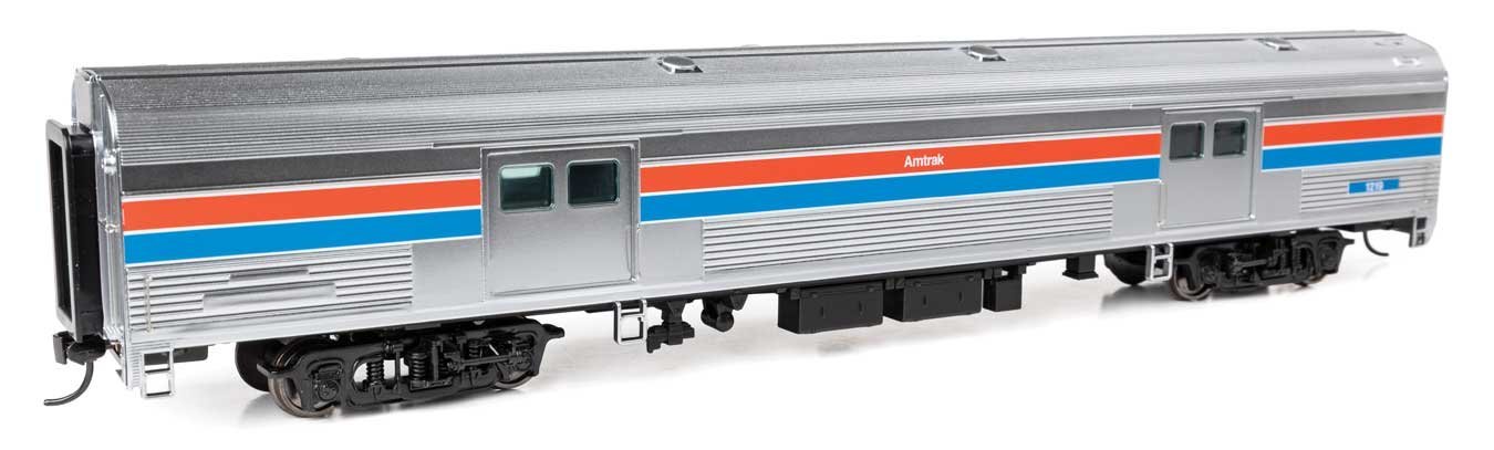 73′ Budd Baggage Car - Ready to Run -- Amtrak Phase II 1219, HO, WalthersProto 13073