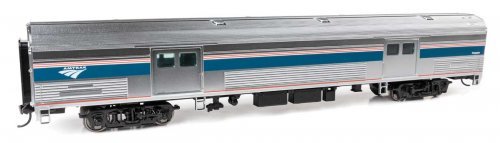 73′ Budd Baggage Car - Ready to Run -- Amtrak Phase VI Decal, HO, WalthersProto 13087
