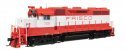 EMD GP35 Phase II - LokSound 5 Sound & DCC -- St. Louis - San Francisco `Frisco` 725, HO, WalthersProto 43309