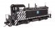 EMD NW2 - LokSound 5 Sound and DCC -- Santa Fe 2411, HO, WalthersProto 43502
