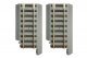Power-Loc Track(TM) -- Track Adapter pkg(2), HO, WalthersTrainline 1370