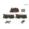 Analogue start set -- Analog Start Set -- Steam locomotive class 80 with passenger train - HO - Roco Fleischmann 5100001
