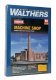 Machine Shop -- Kit - 13-5/8 x 8-3/4 x 5-1/8′ 34.6 x 22.2 x 13cm, HO, Walthers Cornerstone 2902