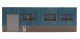 Lakeville Modern-Style Warehouse -- Kit - 12 x 19 x 4′ 30.5 x 48.3 x 10.2cm, HO, Walthers Cornerstone 2917