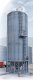 Wet-Dry Grain Storage Bin 2-Pack -- Kit - Each: 3-5/8 x 3-5/8 x 12′ 8.6 x 8.6 x 30.5cm, HO, Walthers Cornerstone 2937