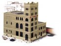 Milwaukee Beer and Ale Brewery -- Kit - 12-3/8 x 10 x 12′ 31.4 x 25.4 x 30.5cm, HO, Walthers Cornerstone 3024