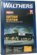 Amtrak(R) Station -- Kit - 8-1/2 x 11-13/16′ 21.6 x 30cm, HO, Walthers Cornerstone 3038