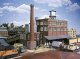 Champion Packing Plant -- Kit - 16-3/8 x 7-1/8 x 5-15/16′ 40.9 x 17.8 x 13.2cm, HO, Walthers Cornerstone 3048