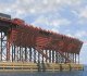 Ore Dock -- Kit - 48-1/2 x 5′ 121.2 x 12.5cm, HO, Walthers Cornerstone 3065
