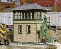 Interlocking Tower -- Kit - 5 x 1-7/8 x 4′ 12.7 x 4.8 x 10.2cm, HO, Walthers Cornerstone 3071