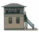Interlocking Tower -- Kit - 5 x 1-7/8 x 4′ 12.7 x 4.8 x 10.2cm, HO, Walthers Cornerstone 3071
