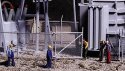 Chain-Link Fence - Kit - Up to 2 Gates -- Scale Length: Approximately 80′ 203cm, HO, Walthers Cornerstone 3125