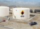 Wide Oil Storage Tank w/Berm -- Kit - Tank: 7-1/2` Diameter x 4` Tall 19.1 x 10.2cm, HO, Walthers Cornerstone 3167
