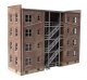 Parkview Terrace Background Building -- Kit - 7-3/4 x 2-3/16 x 6′ 19.7 x 5.6 x 15.2cm, HO, Walthers Cornerstone 3177