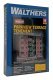 Parkview Terrace Background Building -- Kit - 7-3/4 x 2-3/16 x 6′ 19.7 x 5.6 x 15.2cm, HO, Walthers Cornerstone 3177