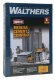 Medusa Cement Company -- Kit - 5-3/8 x 4-1/2 x 8-1/4′ 13.6 x 11.4 x 21.0cm, N, Walthers Cornerstone 3218