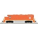 EMD GP38-2 Low Nose - Standard DC - Master Silver -- Elgin, Joliet & Eastern 703 (CN, orange, silver, yellow, faded green J Ball