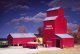 Farmer`s Co-op Rural Grain Elevator -- Kit - Elevator: 4-3/8 x 5-3/8 x 6` 11 x 13.7 x 15.2cm, N, Walthers Cornerstone 3238