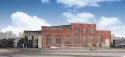 3-Stall Modern Roundhouse -- Kit - 10-13/16 x 3-15/16′ 27.4 x 10cm Stall Width at Rear 3-3/1, N, Walthers Cornerstone 3260