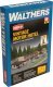 Vintage Motor Hotel -- Kit - 10-3/16 x 4 x 2-5/8′ 25.8 x 10.1 x 6.6cm, HO, Walthers Cornerstone 3488