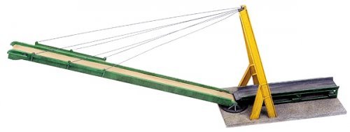 Scrap Yard Conveyor -- Kit - 9-1/4 x 1-3/4 x 3-3/8′ 23.4 x 4.4 x 8.5cm, HO, Walthers Cornerstone 3645