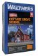 Cottage Grove School -- Kit - 7 x 3-1/2 x 5-1/2′ 17.5 x 8.7 x 14cm, HO, Walthers Cornerstone 3656