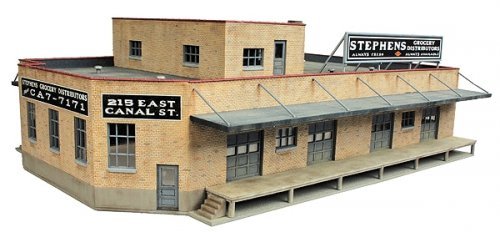 Grocery Distributor -- Kit - 12-13/16 x 9′ 32 x 22.5cm, HO, Walthers Cornerstone 3760