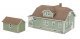 Updated American Bungalow with Single-Car Garage -- Kit - House measures: 6-11/32 x 3-5/8 x , HO, Walthers Cornerstone 3791