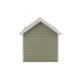 Single-Car Garage pkg(2) -- Kit - Each: 2-5/8 x 1-5/8 x 1-11/16′ 6.6 x 4 x 4.1cm, HO, Walthers Cornerstone 3796