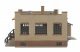 Industrial Office -- Kit - 3-5/8 x 2-1/4 x 1-3/4′ 9.2 x 5.7 x 4.4cm, N, Walthers Cornerstone 3834