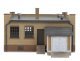 Industrial Office -- Kit - 3-5/8 x 2-1/4 x 1-3/4′ 9.2 x 5.7 x 4.4cm, N, Walthers Cornerstone 3834