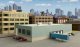 Modern Transload Terminal -- Kit - 10-1/2 x 6-5/16 x 2-13/64′ 26.7 x 16 x 5.6cm, N, Walthers Cornerstone 3856