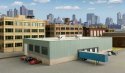 Modern Transload Terminal -- Kit - 10-1/2 x 6-5/16 x 2-13/64′ 26.7 x 16 x 5.6cm, N, Walthers Cornerstone 3856