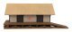 Golden Valley Freight House -- Kit - 4 x 2-1/8 x 2′ 10.1 x 5.3 x 5cm, N, Walthers Cornerstone 3895