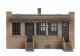 Industry Office -- Kit - 4-3/4 x 6-1/4 x 2-3/4′ 12.1 x 15.9 x 5.1cm, HO, Walthers Cornerstone 4020