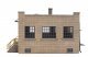 Industry Office -- Kit - 4-3/4 x 6-1/4 x 2-3/4′ 12.1 x 15.9 x 5.1cm, HO, Walthers Cornerstone 4020