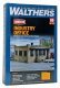 Industry Office -- Kit - 4-3/4 x 6-1/4 x 2-3/4′ 12.1 x 15.9 x 5.1cm, HO, Walthers Cornerstone 4020