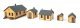 Vintage Trackside Structures -- Kit, HO, Walthers Cornerstone 4060