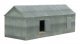 Brickworks Storage Building -- Kit - 9 x 4-1/4 x 3-1/2′ 22.5 x 10.6 x 8.7cm, HO, Walthers Cornerstone 4101