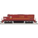 Alco C420 Low Nose - Standard DC - Master(R) Silver -- Delaware & Hudson 409 (Ex-LV, Cornell Red, yellow), N, Atlas Model Railro